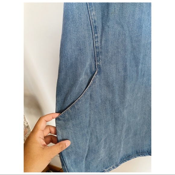 Mango Denim Dress with Pockets | Size M - Picture 3 of 6